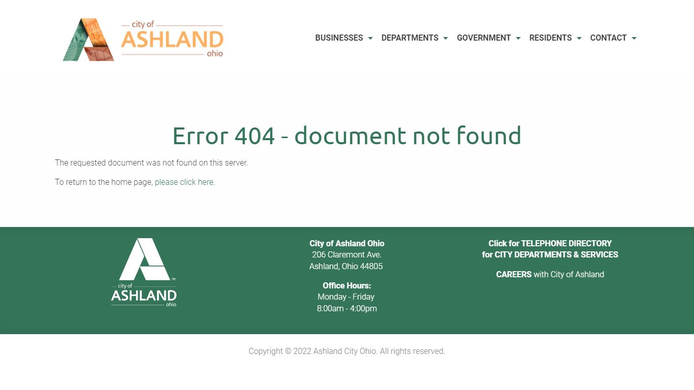 Public Records Policy - City of Ashland - ashland-ohio.com